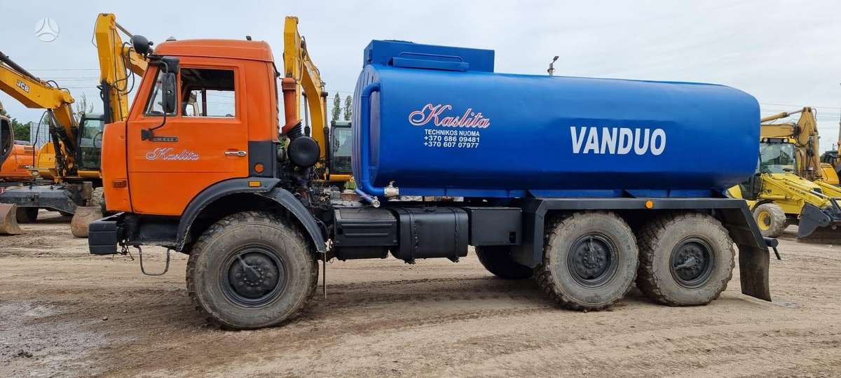 KamAZ 43118 6×6, автоцистерны