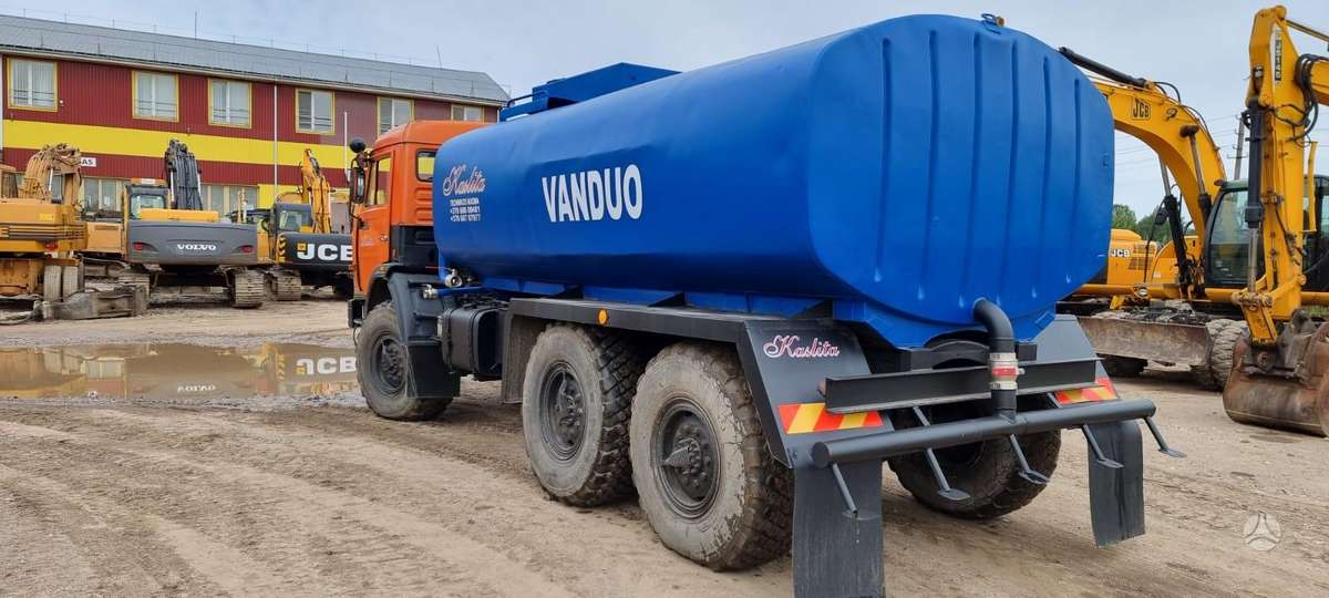 KamAZ 43118 6×6, автоцистерны