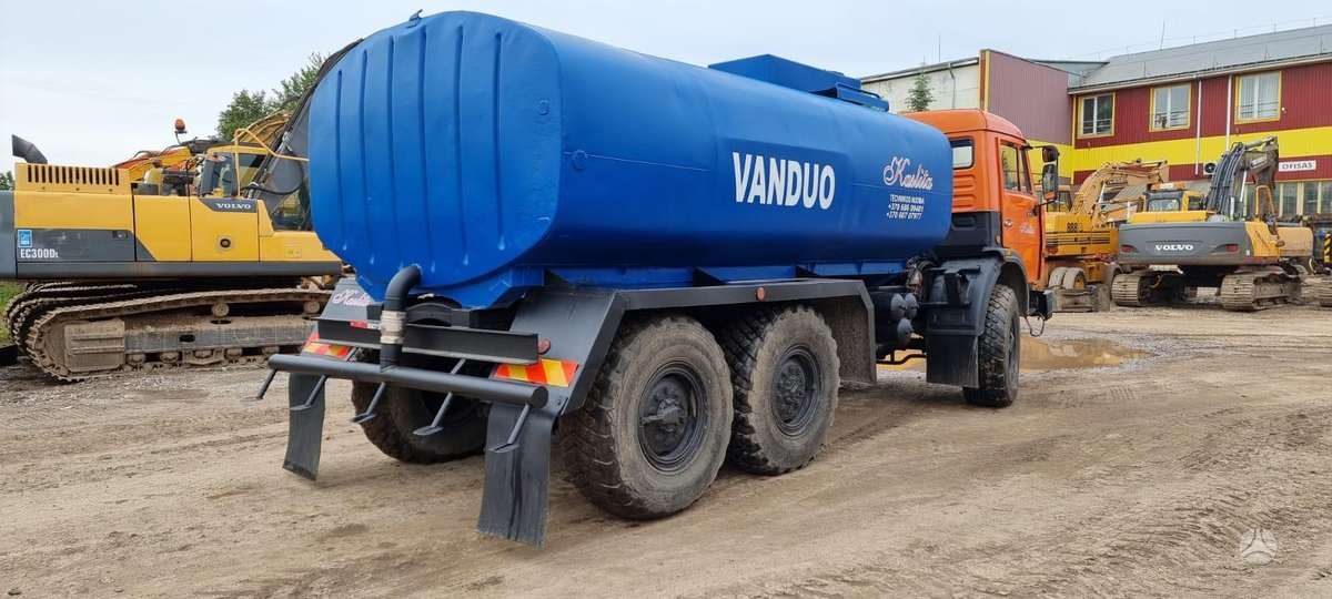 KamAZ 43118 6×6, автоцистерны