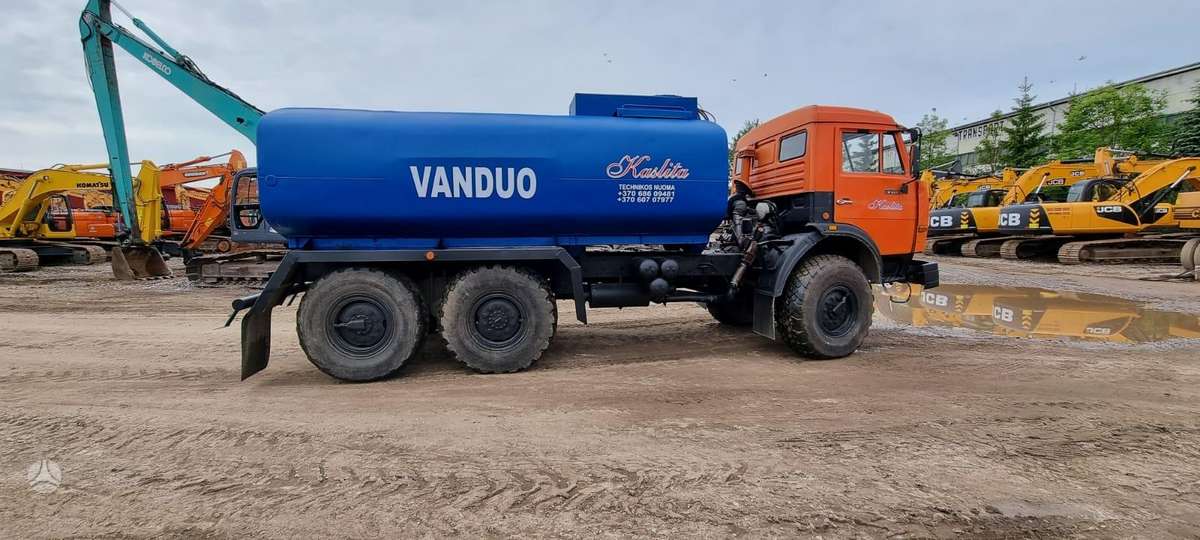 KamAZ 43118 6×6, autocisternos