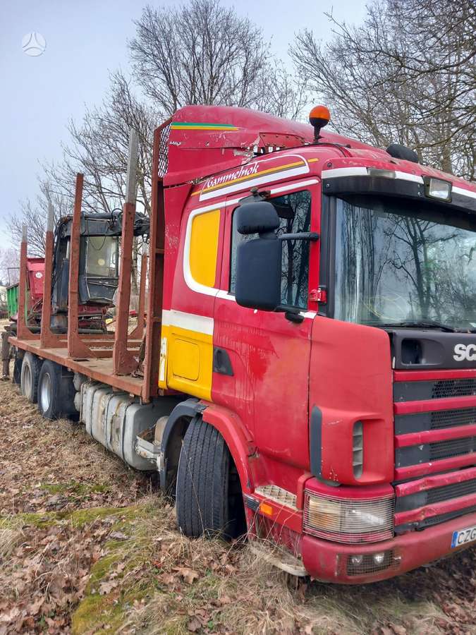 Scania 124, timber trucks
