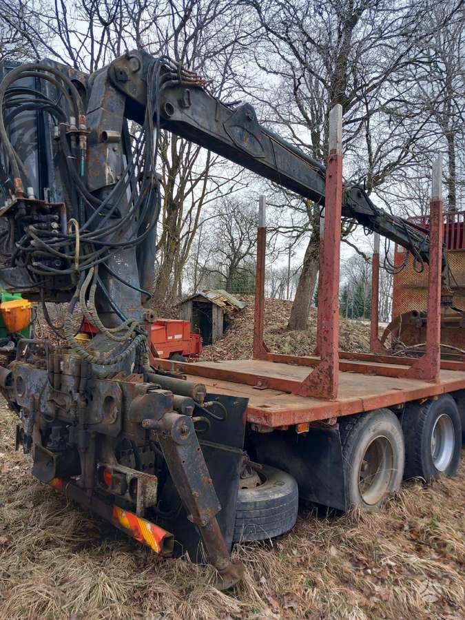 Scania 124, timber trucks