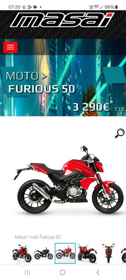 Masai -kita- 49cc, minibikes