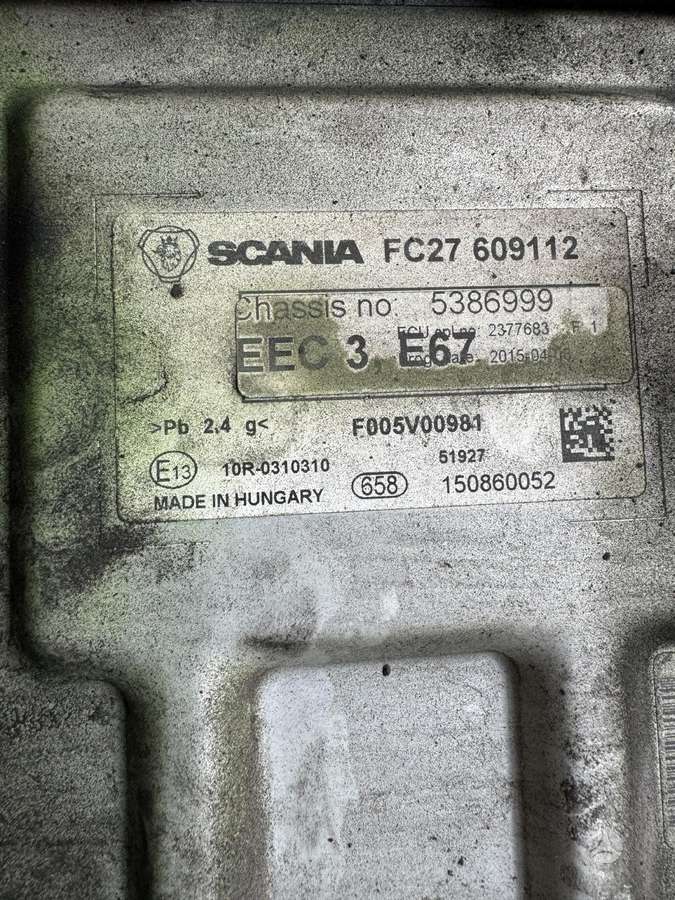 Scania R580 , 2377683, sunkvežimiai