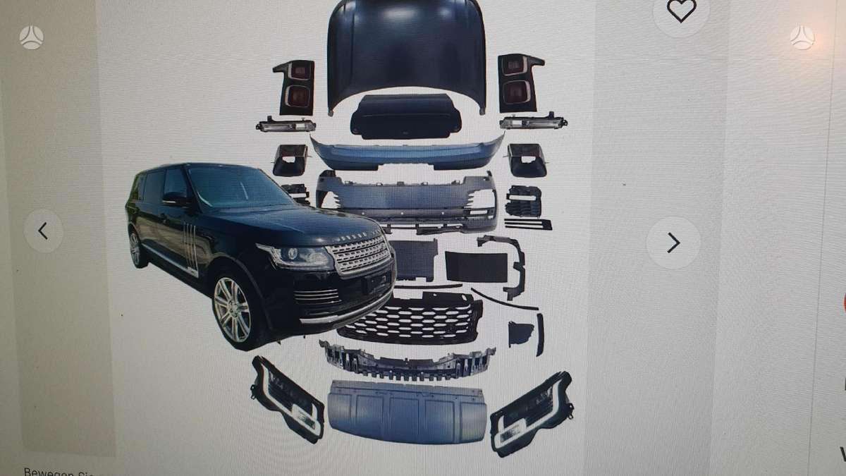 Land Rover Range Rover 405 svo oem style apdailos komplektai rover ...