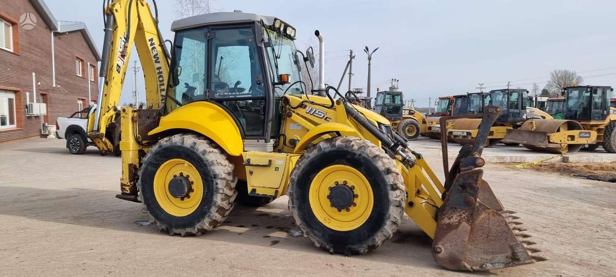 New Holland B115 C, excavator loader