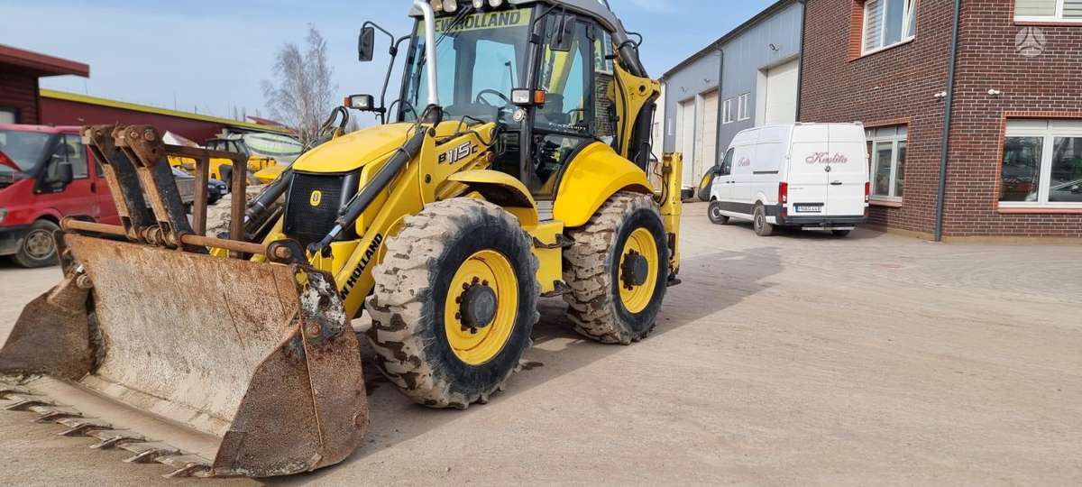 New Holland B115 C, excavator loader