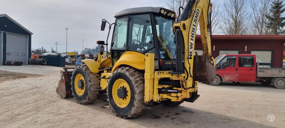 New Holland B115 C, excavator loader