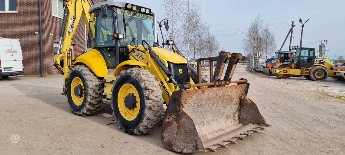 New Holland B115 C, excavator loader