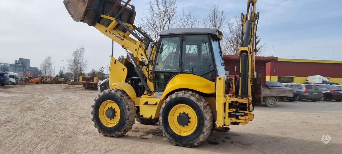 New Holland B115 C, excavator loader
