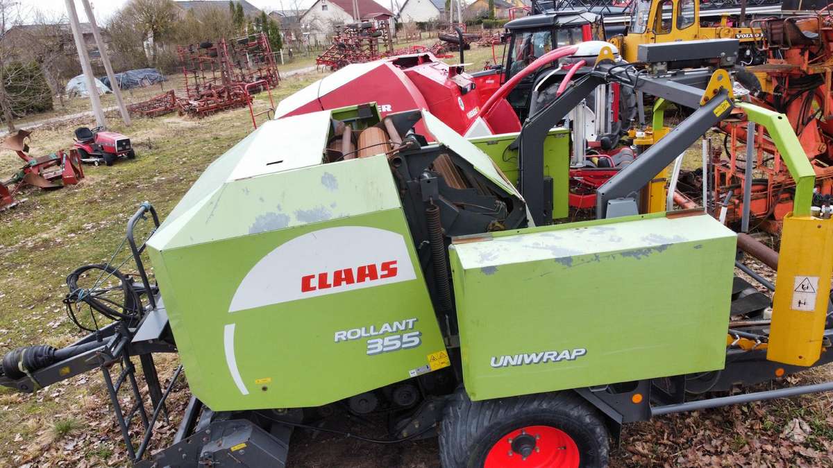 Claas 355, balers
