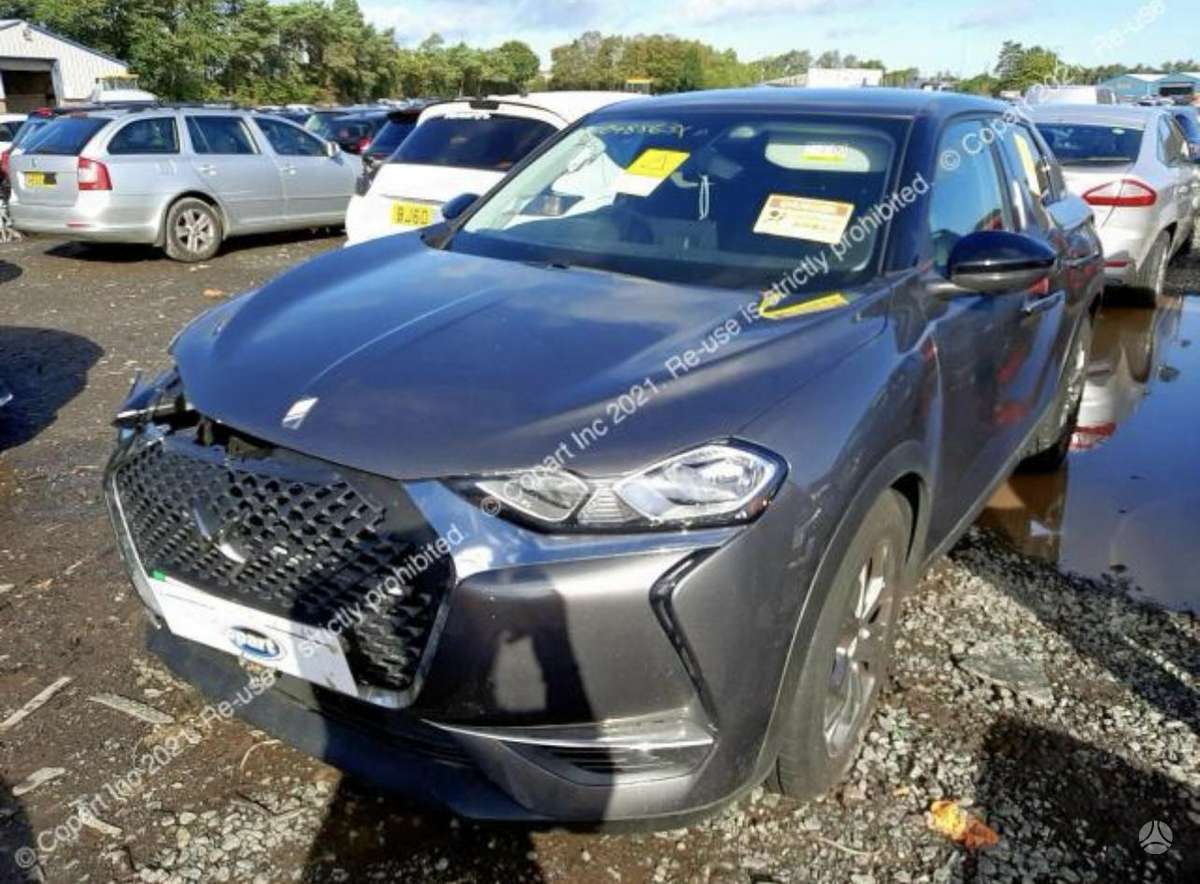 DS Automobiles DS3 dalimis. Dalimis elektra