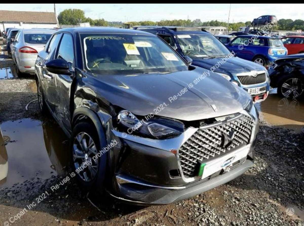DS Automobiles DS3 dalimis. Dalimis elektra