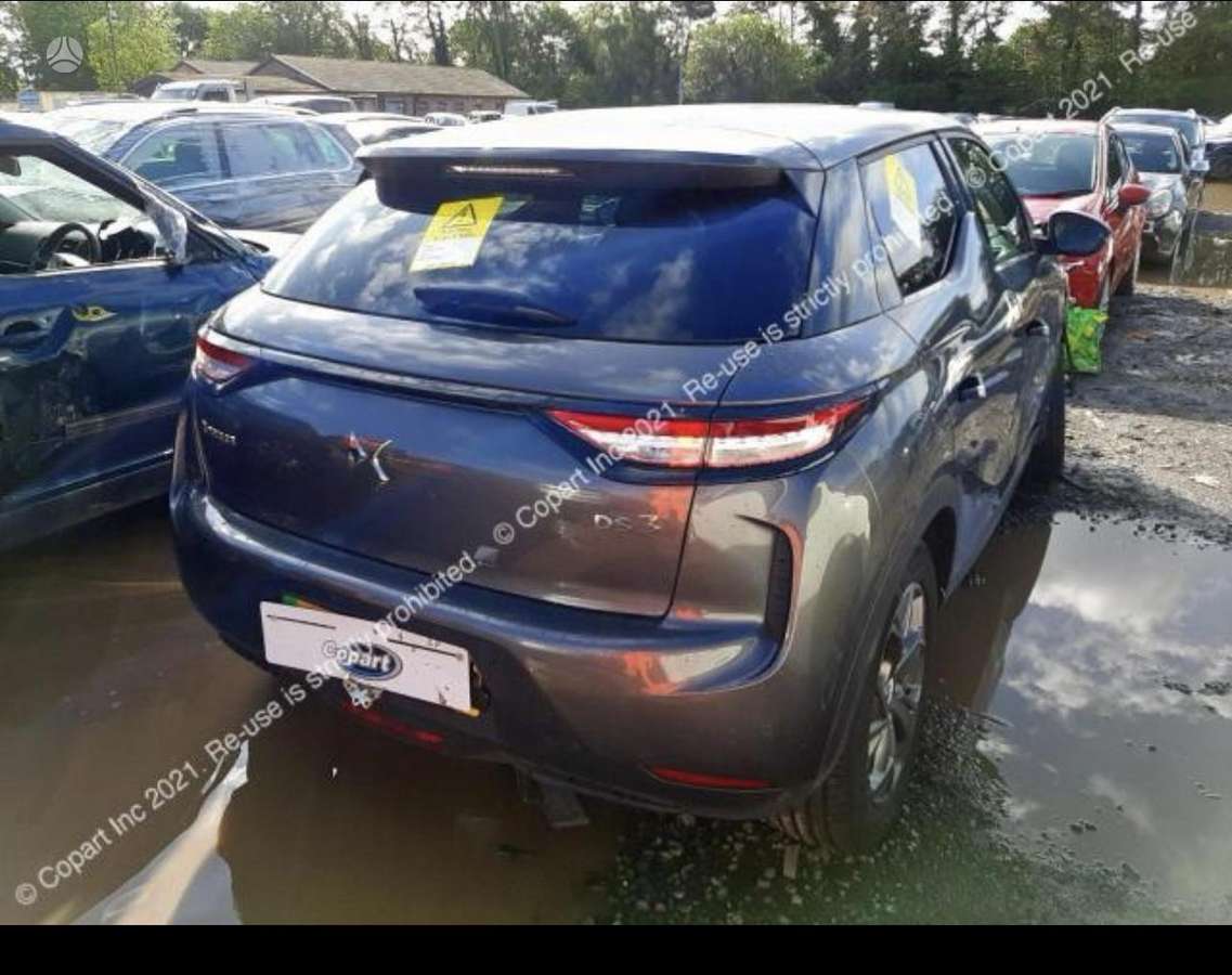DS Automobiles DS3 dalimis. Dalimis elektra