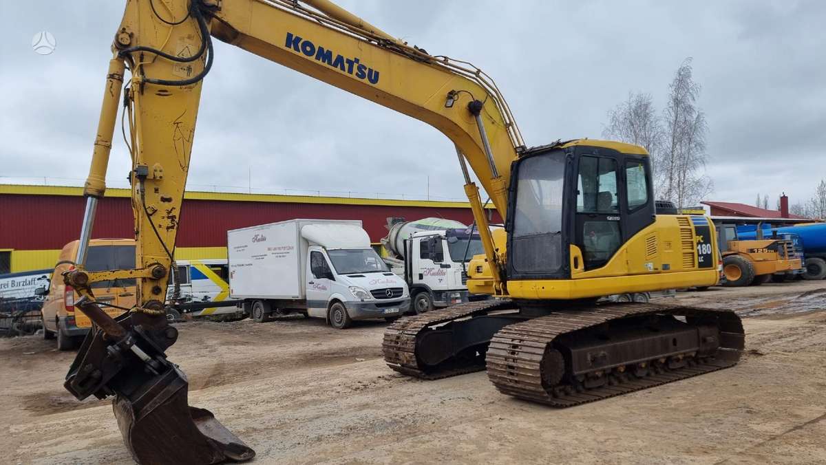 Komatsu PC180 LC-7EO, экскаваторы