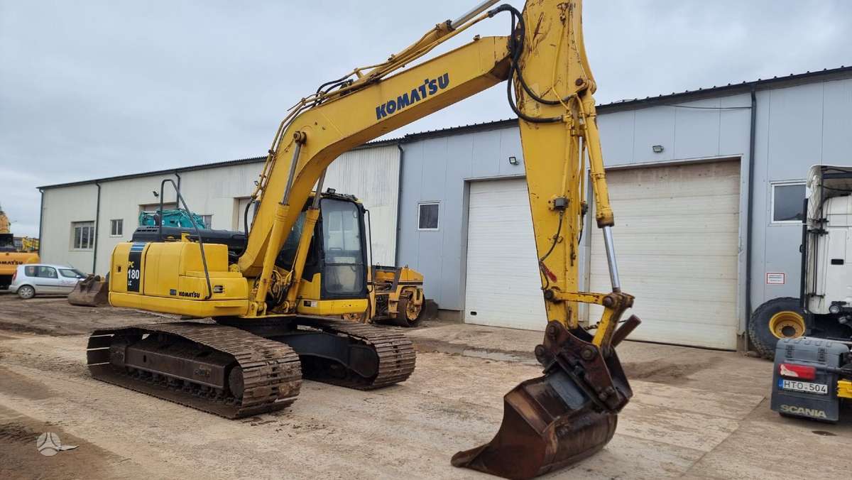 Komatsu PC180 LC-7EO, экскаваторы