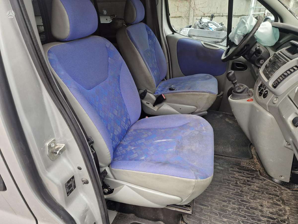 Renault Trafic, Life - GENERATION, детали салона