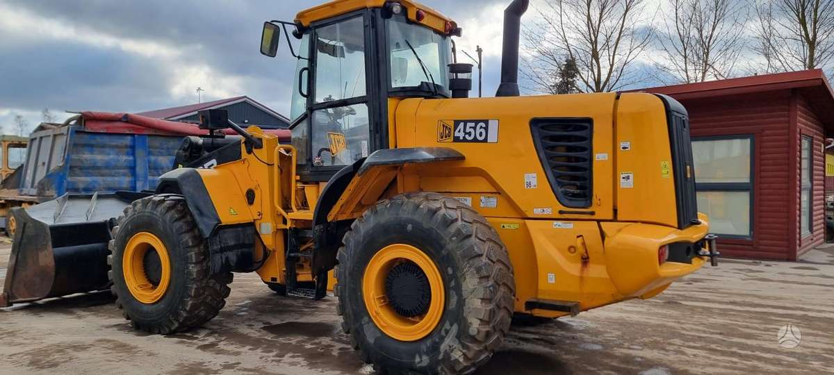 JCB 456Z, фронтальные погрузчики