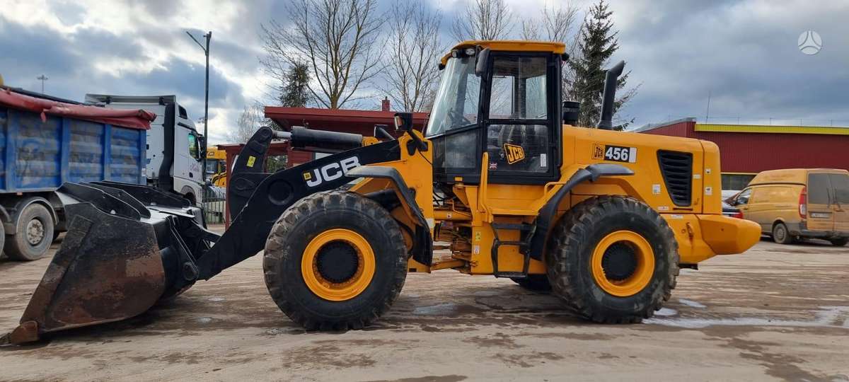 JCB 456Z, фронтальные погрузчики