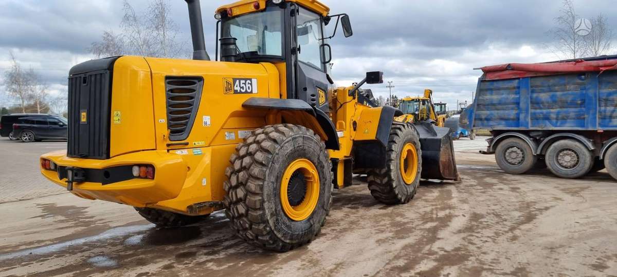 JCB 456Z, фронтальные погрузчики