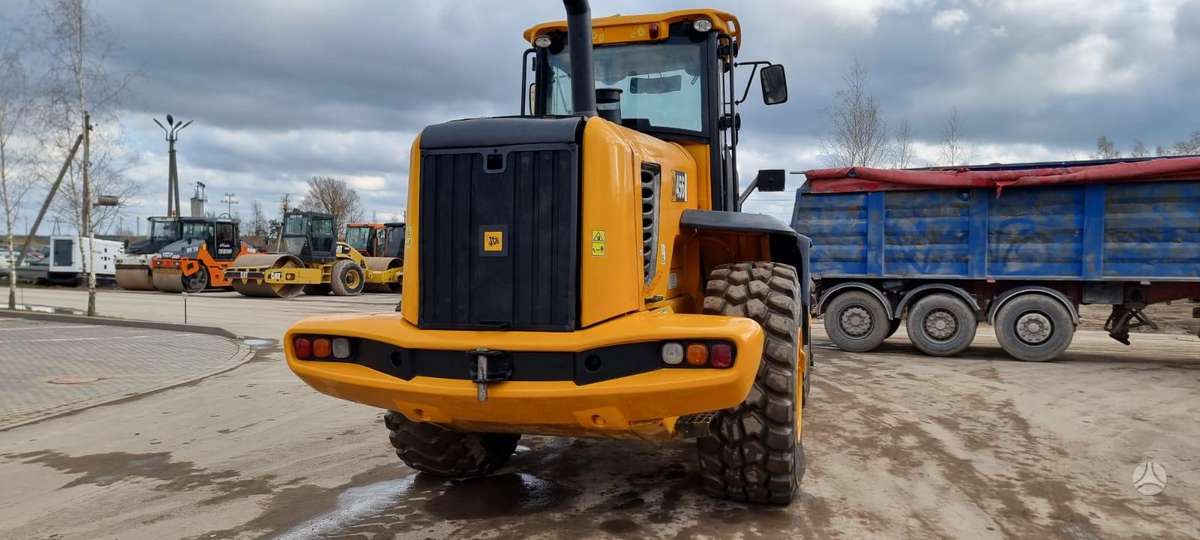 JCB 456Z, фронтальные погрузчики