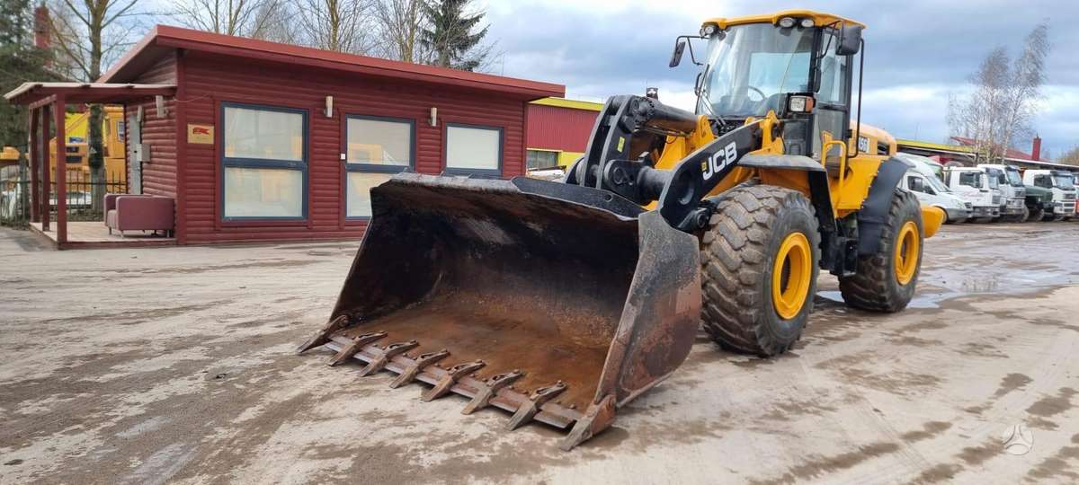 JCB 456Z, фронтальные погрузчики