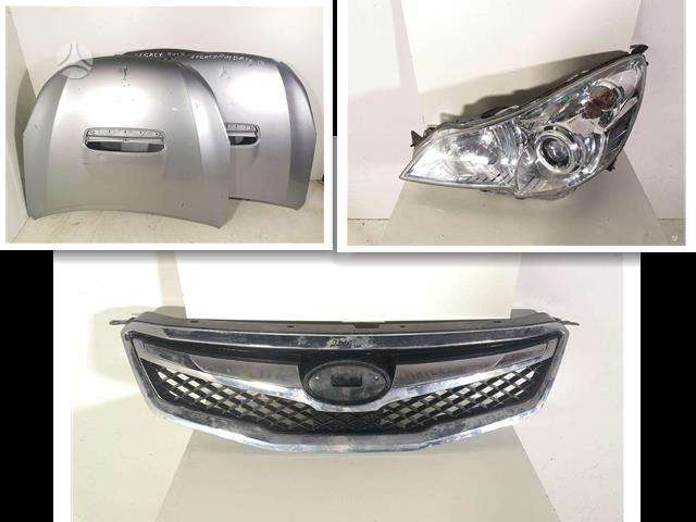 Subaru Legacy hood (front, rear), lights, front grill