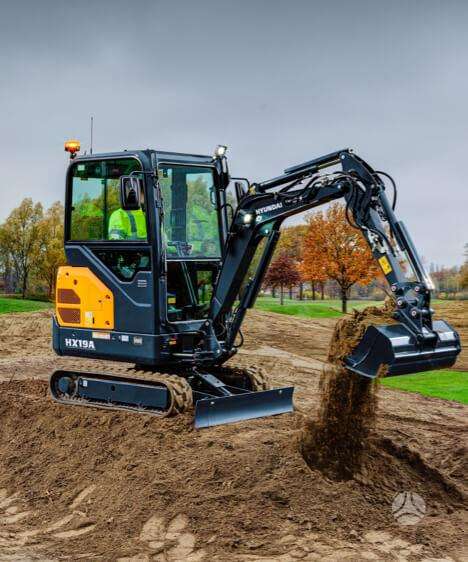 Hyundai HX19A, mini excavator