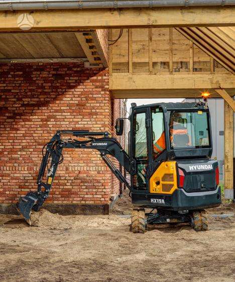 Hyundai HX19A, mini excavator