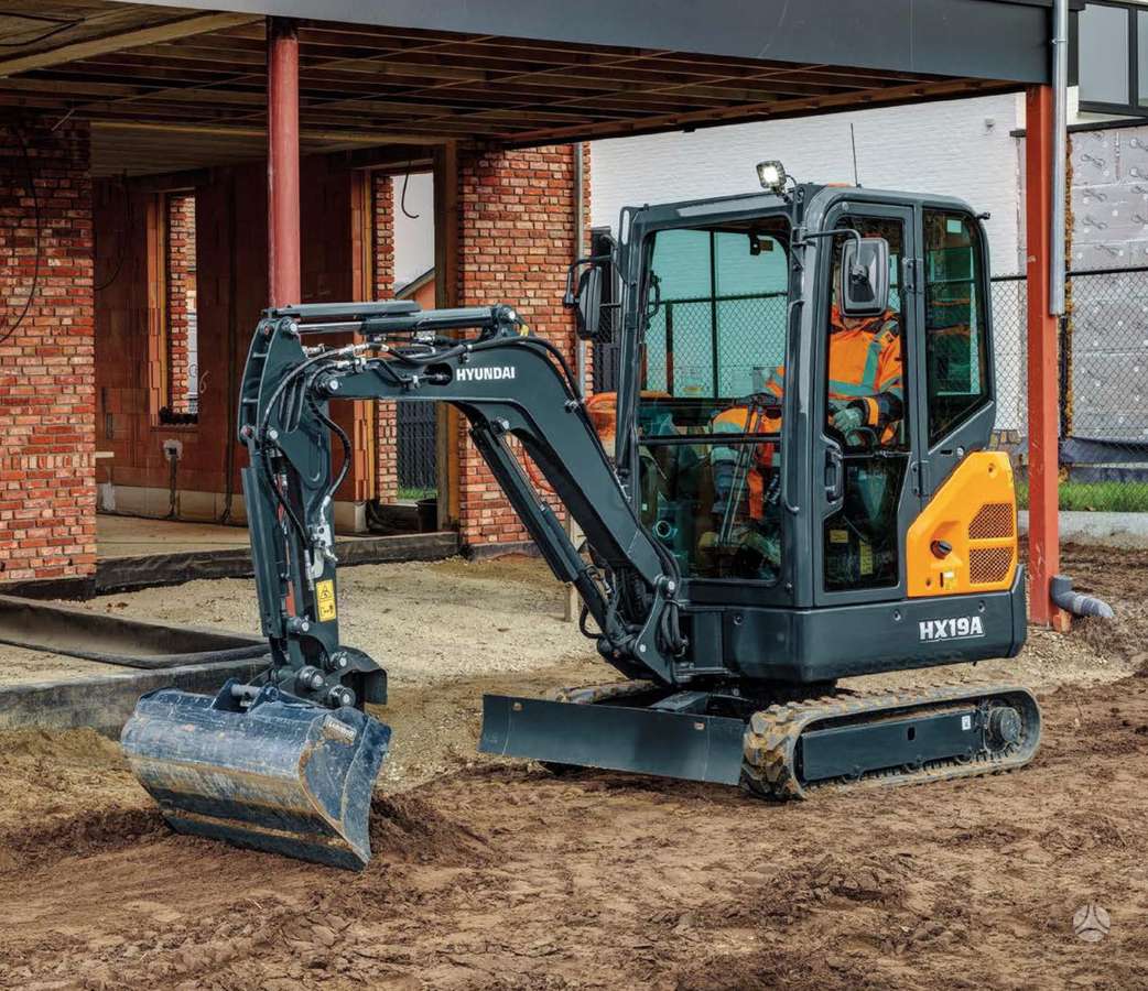 Hyundai HX19A, mini excavator