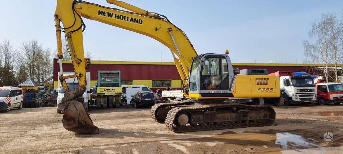 New Holland E 385, экскаваторы