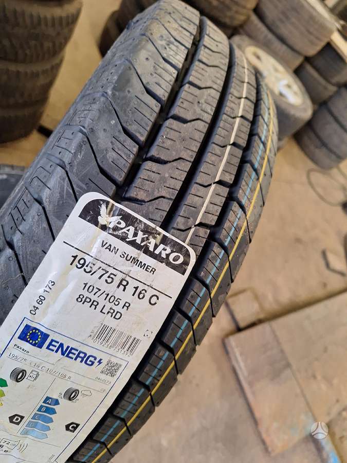 Continental, vasarinės 195/75 R16