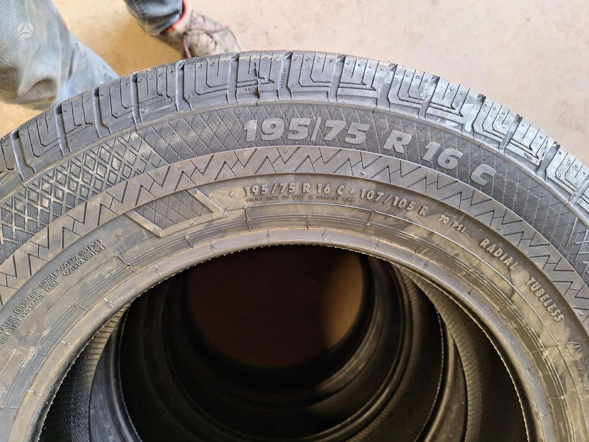 Continental, summer 195/75 R16