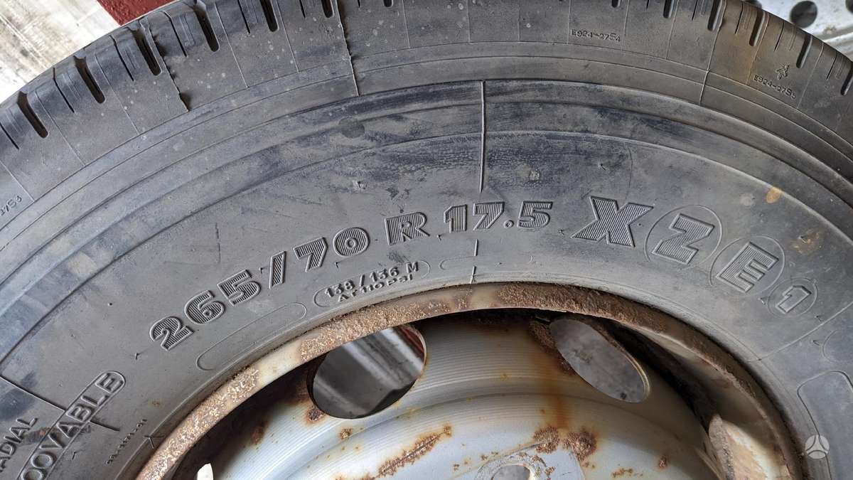 Michelin Xze, всесезонные 265/70 R17,5
