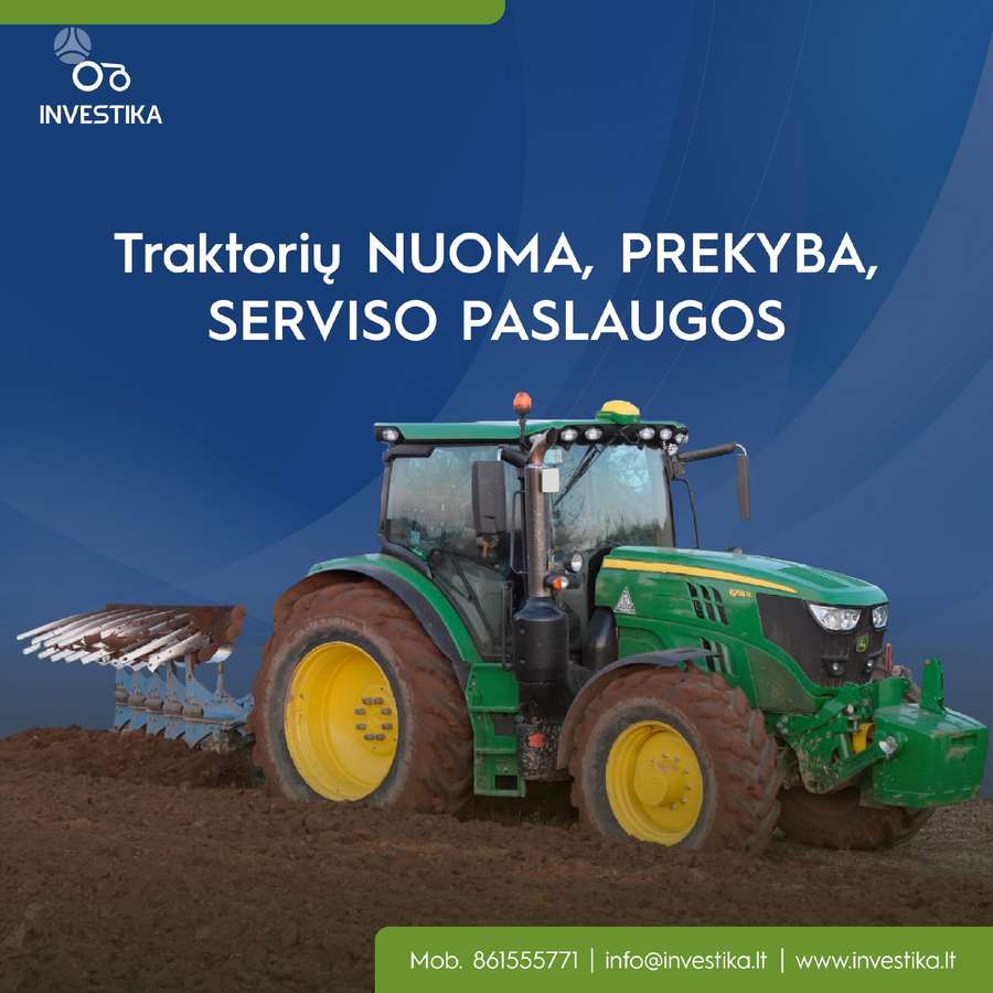 Traktorių nuoma