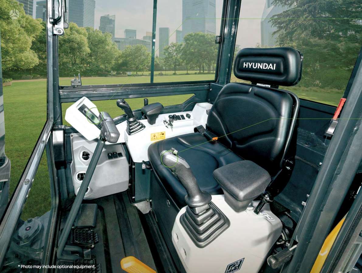 Hyundai HX25AZ, мини-экскаваторы