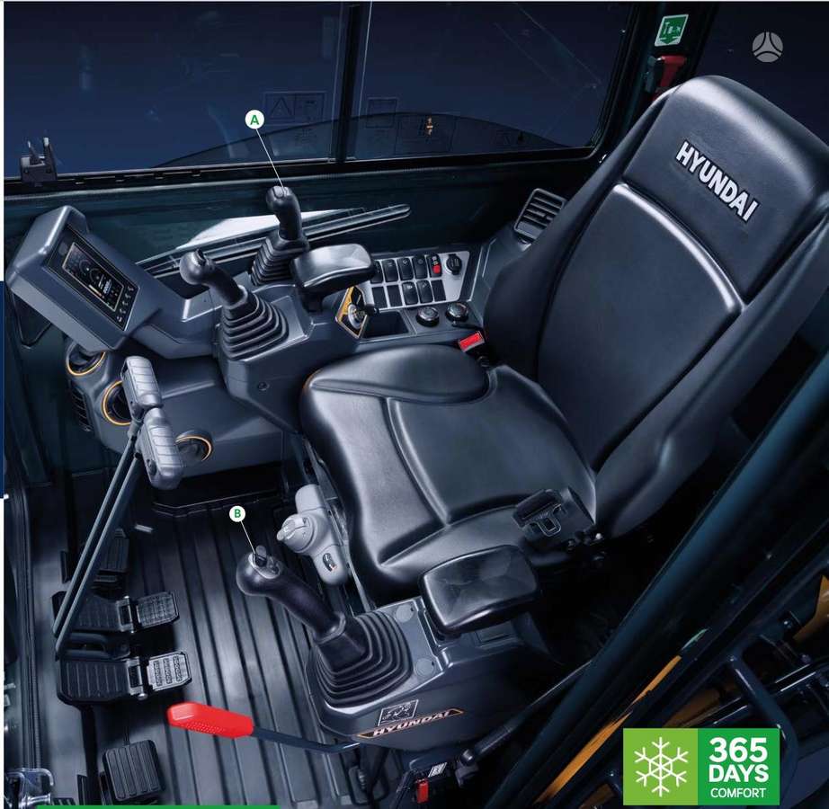 Hyundai HX35A Z, мини-экскаваторы