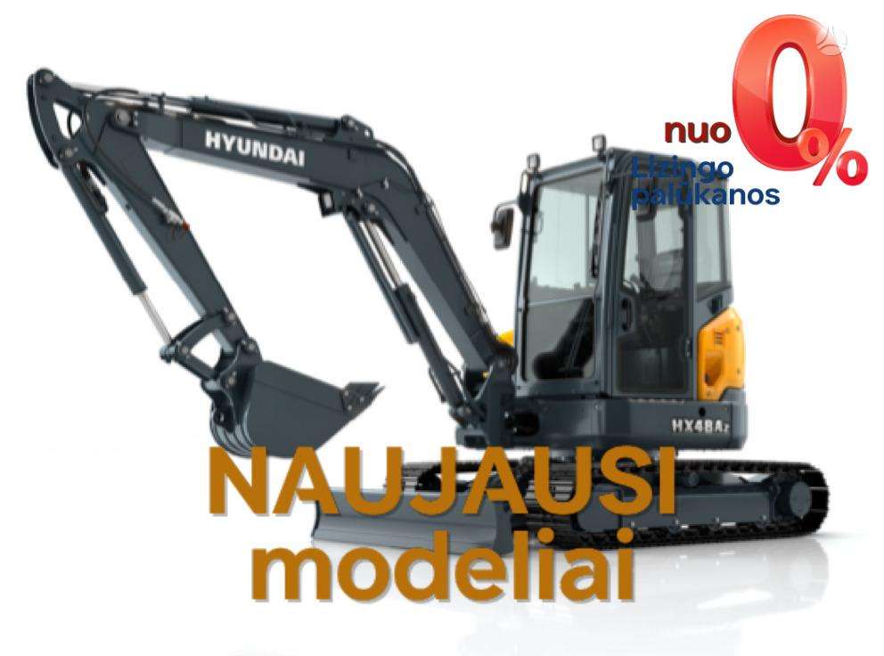 Hyundai HX48A Z, мини-экскаваторы