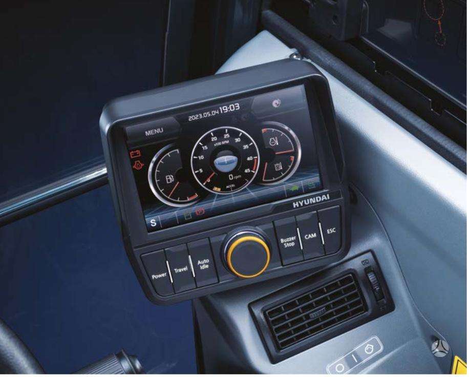 Hyundai HX65A, mini ekskavatori