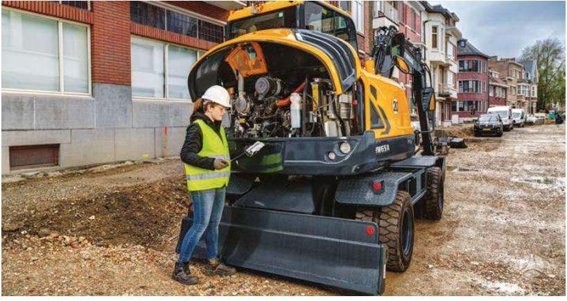 Hyundai HW65A, excavator