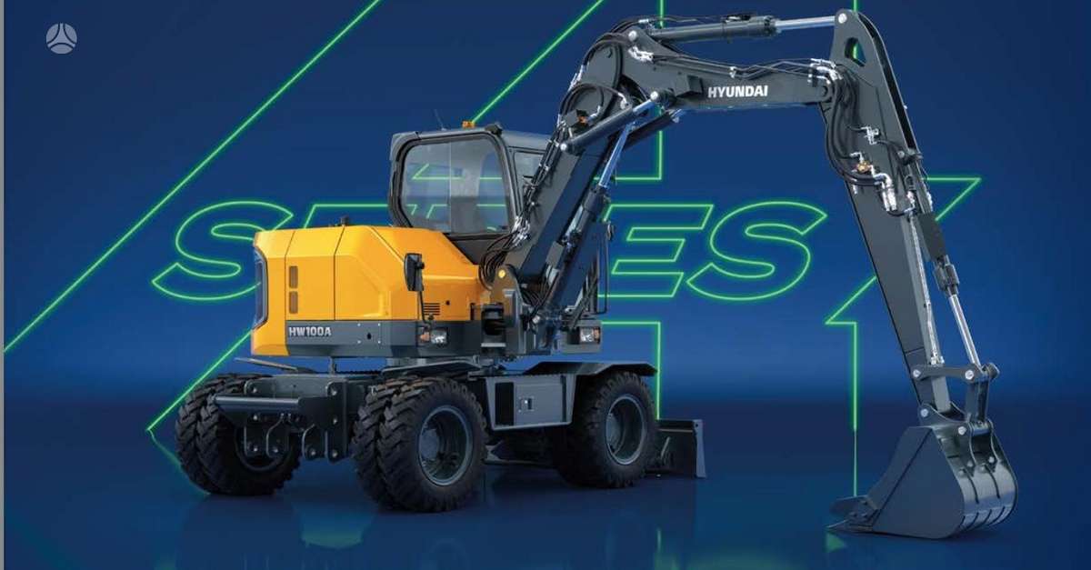 Hyundai HW100A, экскаваторы