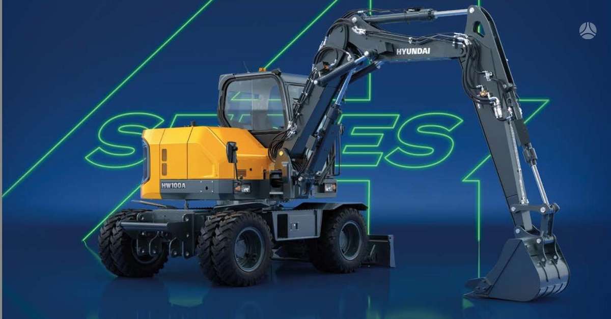 Hyundai HW100A, excavator