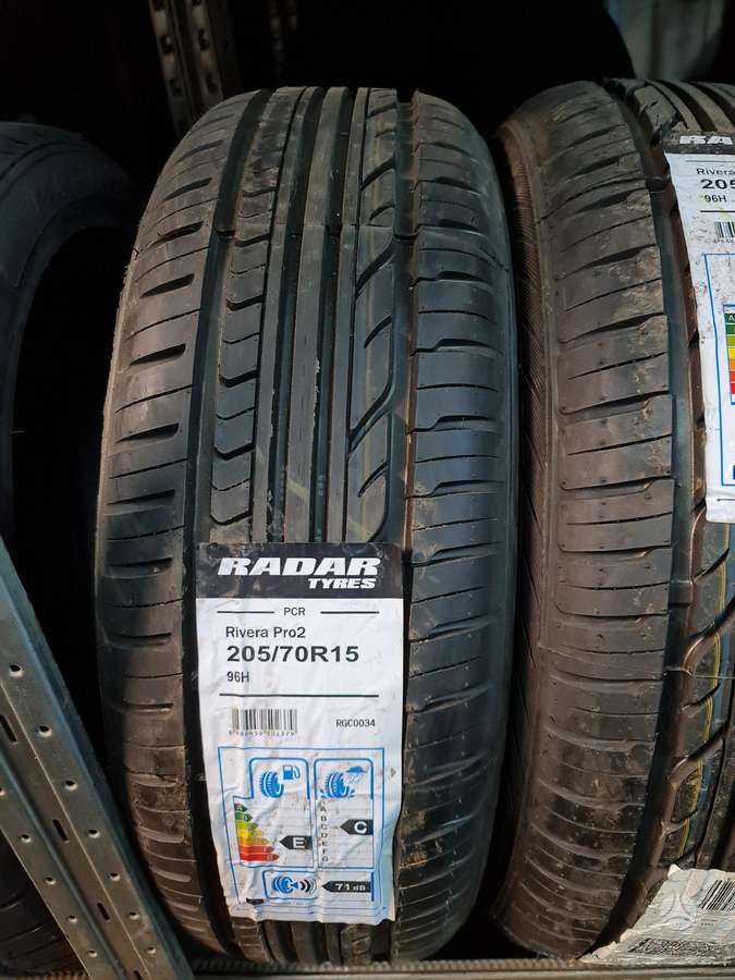 Radar, vasarinės 205/70 R15