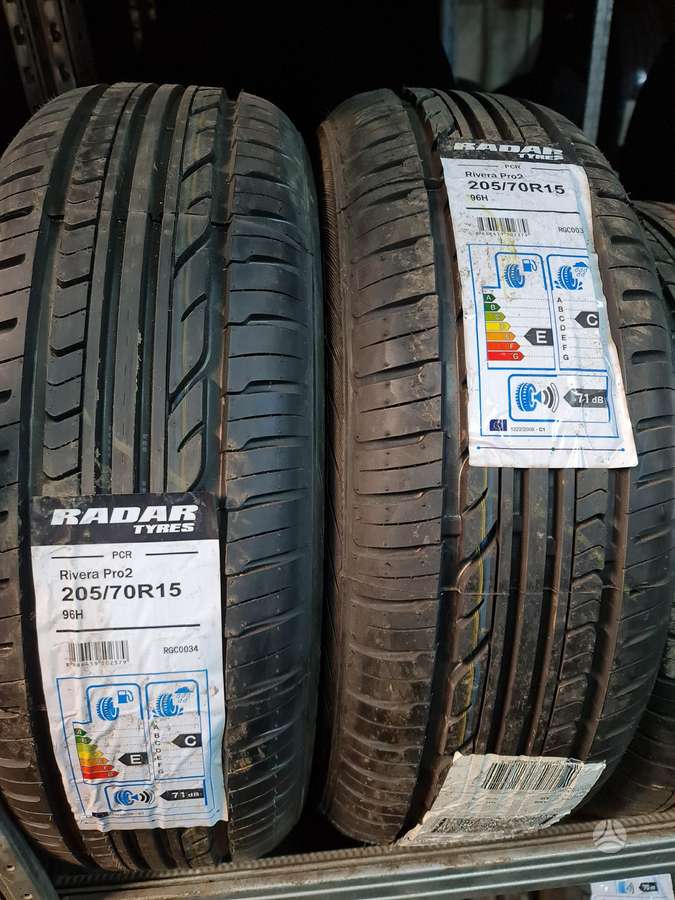 Radar, vasarinės 205/70 R15