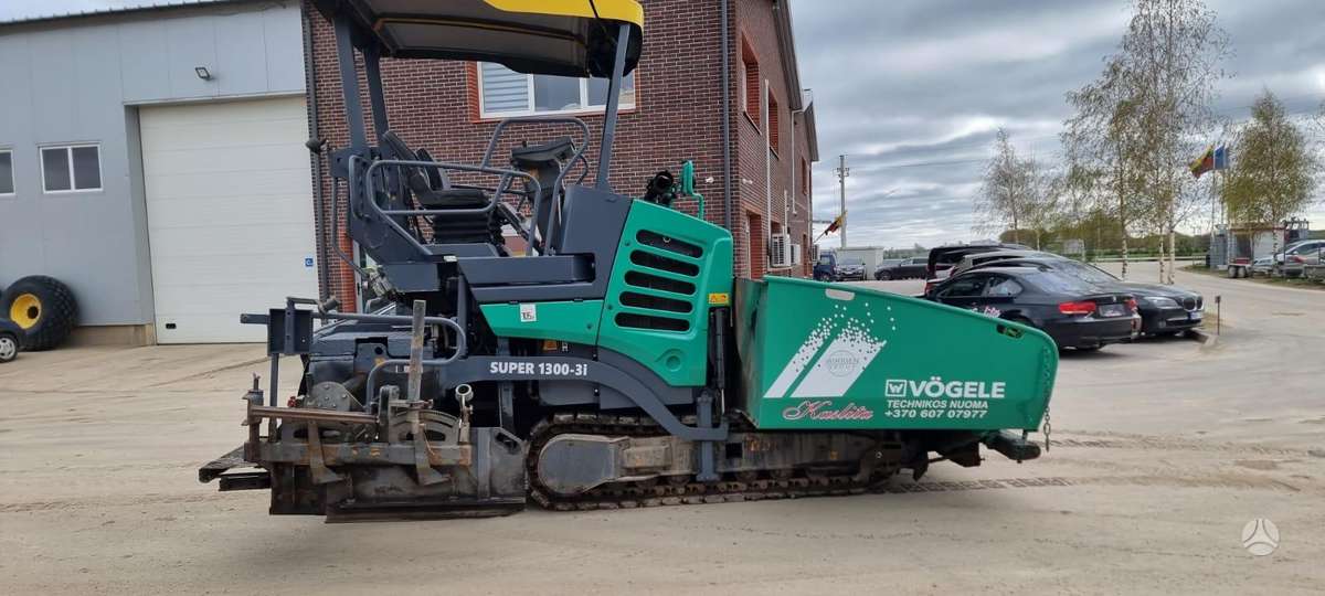 Vögele 1300 - 3i, paving machinery