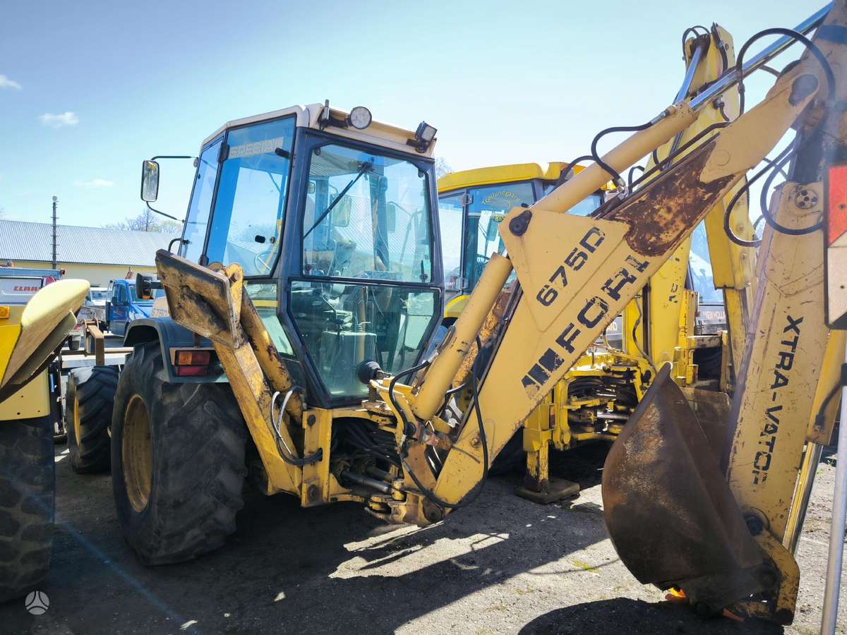 Ford 675d, self-propelled loaders