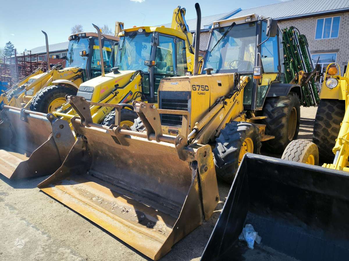 Ford 675d, self-propelled loaders
