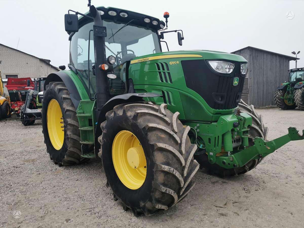 John Deere John Deere 6190R, traktoriai
