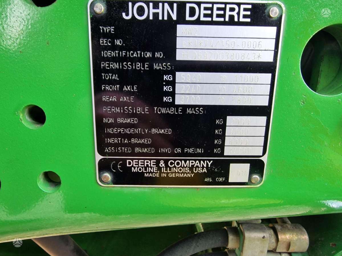 John Deere John Deere 6920, тракторы
