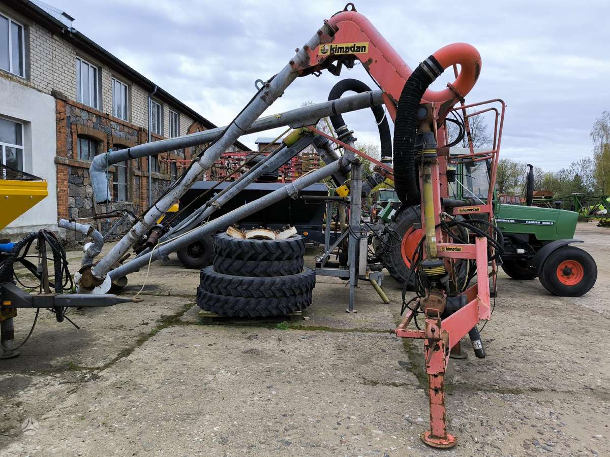 Kimadan 4, slurry carriers, pumps, mixers for slurry